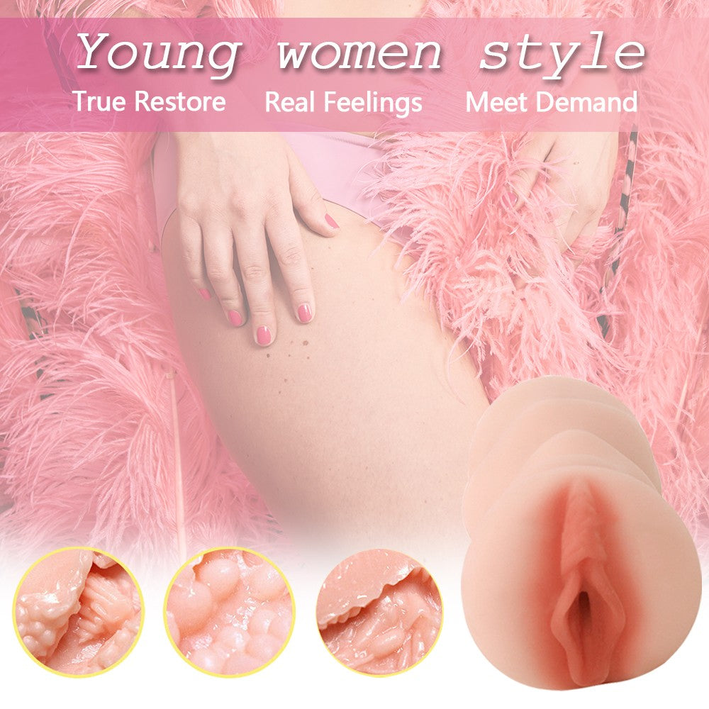 Male Mastur Bator Pocket Pussy Realistic Tight Vagina Stroker Cup For Men Toy
