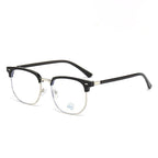 Men's Semi-frame Blue-light-blocking Glasses