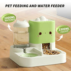 1 Piece Cartoon Cloud Cat Ear Feeding And Water Feeding Integrated Cat And Dog Universal Pet Essential Item For Home And Travel - VibraStore
