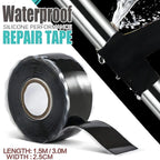 1 Roll 1.5M/3.0M Self Fusing Silicone Tape, Waterproof, Insulating for Leak - Proof Sealing and Repair for Plumbing, Electrical - VibraStore