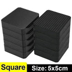 10 - 50pairs Carpet Mat Fixing Stickers Universal Car Foot Pad Invisible Non Slip Tape Nylon Magic Tape Auto Traceless Adhesive - VibraStore