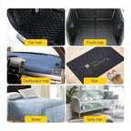 10 - 50pairs Carpet Mat Fixing Stickers Universal Car Foot Pad Invisible Non Slip Tape Nylon Magic Tape Auto Traceless Adhesive - VibraStore