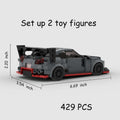 435PCS Sports Car Building Blocks,Speed Champions Cars Blocks Building Sets Toys,City Racing Cars DIY Building Bricks For Kids And Adults