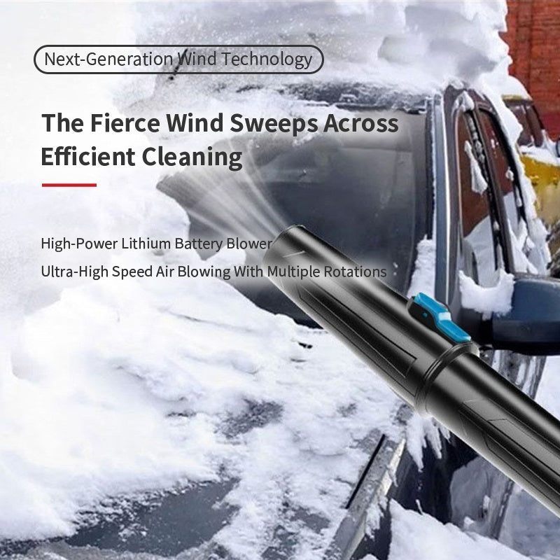 Cordless 6 Speed Mode Leaf Blowers With 2 X Batteries And Charger For Patio Cleaning, Lawn Care, Blowing Leaves