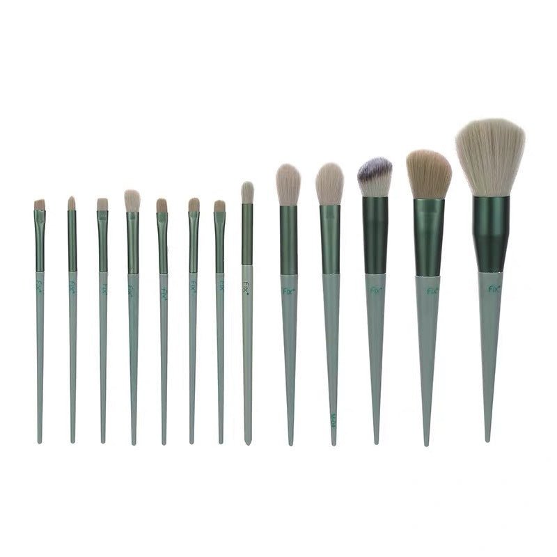 13Pcs Makeup Brush Set Make Up Concealer Brush Blush Powder Brush Eye Shadow Highlighter Foundation Brush Cosmetic Beauty Tools - VibraStore