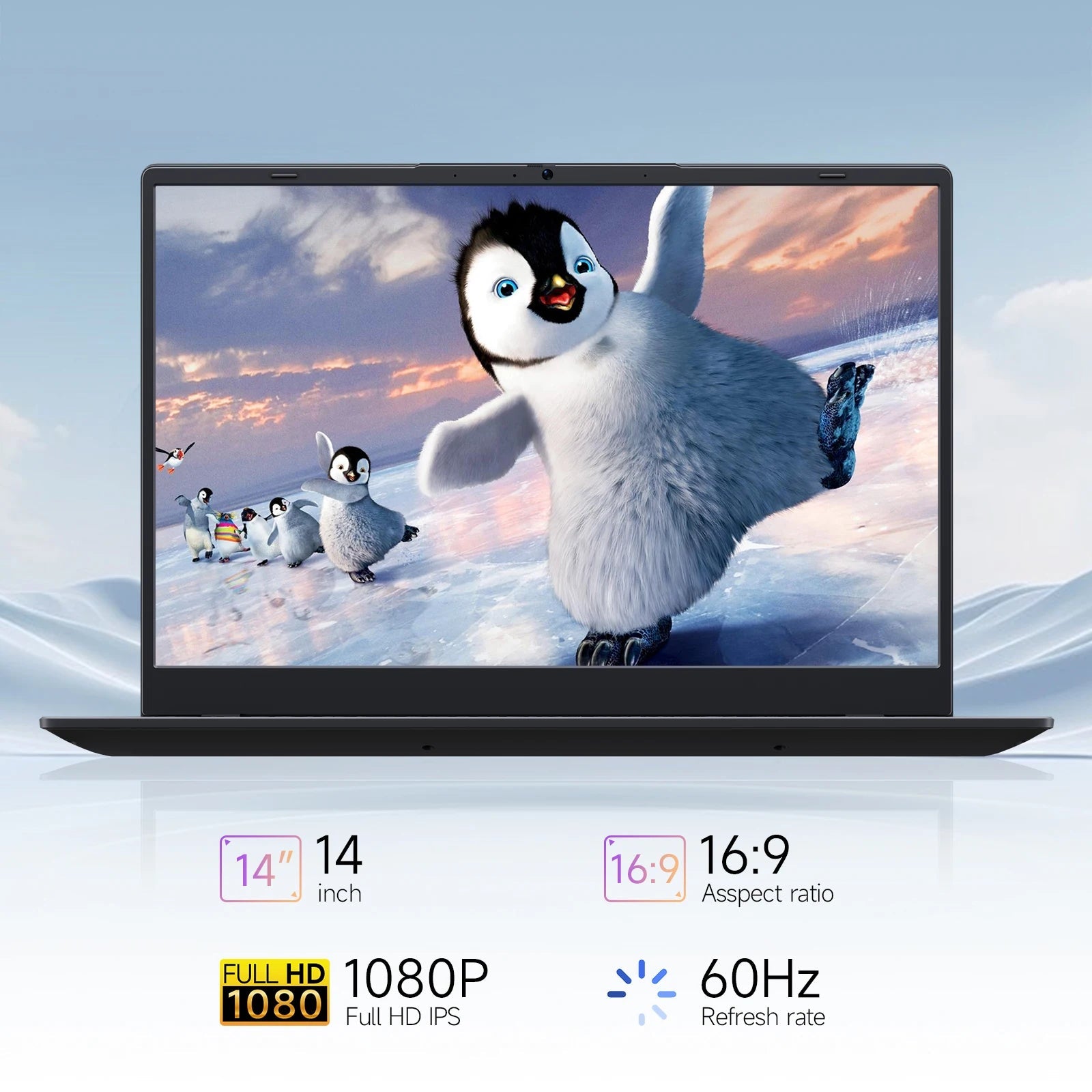 14 Inch Windows 11 Laptops New N4000 2.6Ghz 8GB RAM 512GB ROM Notbook Pc Computer Laptop - VibraStore