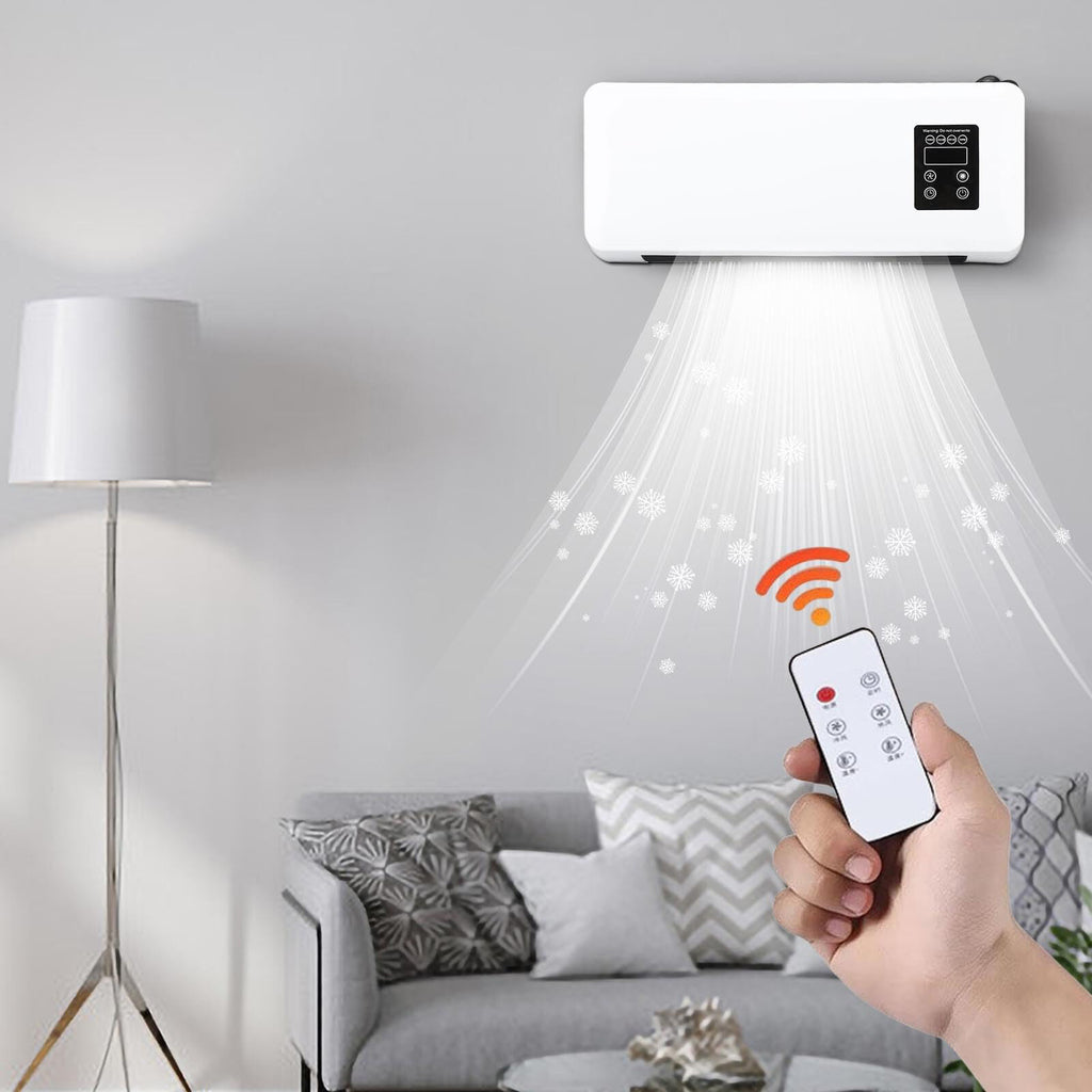 Electric Wall Heater Air Conditioner Wall Mounted Space Heater Fast Heating