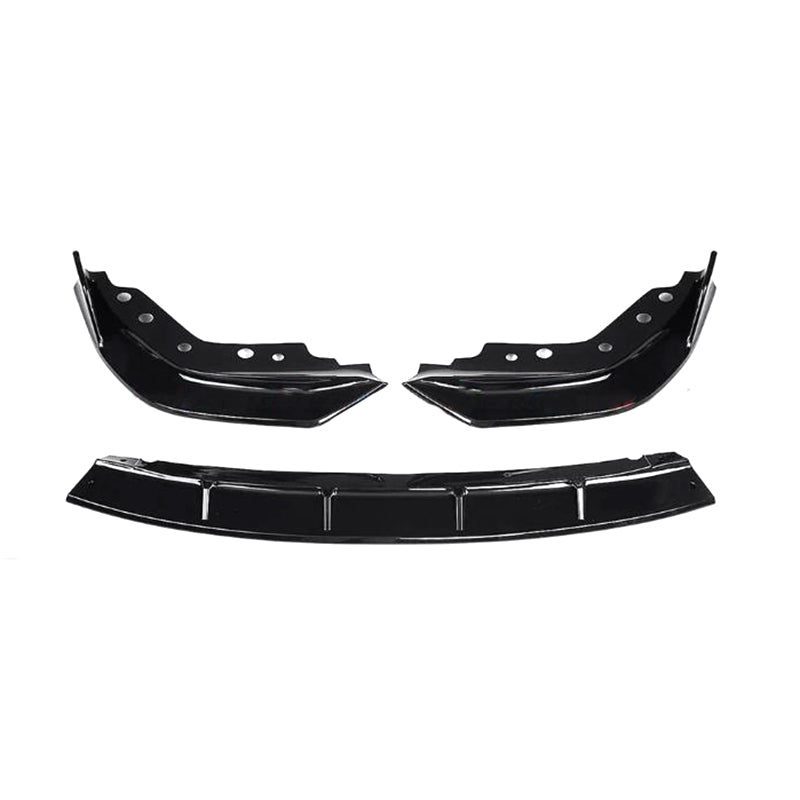 GT Style Front Bumper Lip For BMW BMW 3 Series G20 G21 G28 M340i 330i 330e M Sport 2019-2022 Diffuser Body Kit Glossy Black