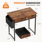Small Home Office Bedroom Writing Learning Computer Desk