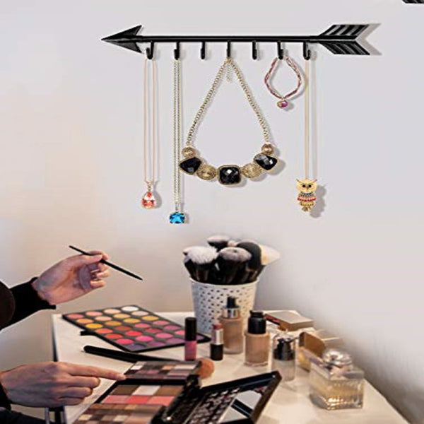 CIFbuy Modern Bow Arrow Wall Hooks Space Saving Entryway Coat Rack Hat Hanger For Hallway Bedroom Organization