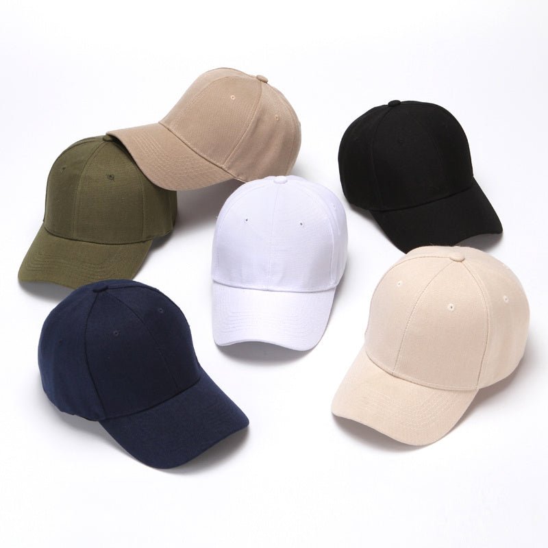 1pc Men's Solid Color Baseball Cap - VibraStore