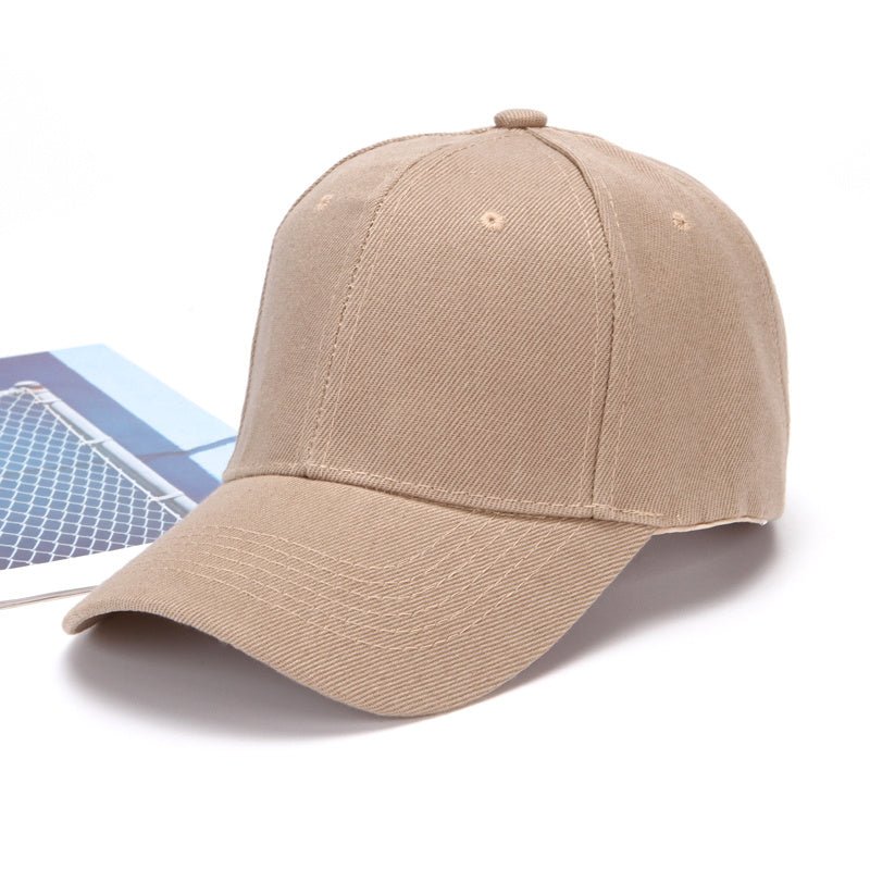 1pc Men's Solid Color Baseball Cap - VibraStore