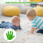 1Pc Power Strip With 6FT Extension Cord 3 AC Outlets And 2 USB A Ports 1 USB C Port 2500W Wall Mount Outlet Extender For Home Office Dorm Travel - VibraStore