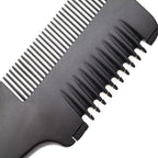1Pc Salon - Grade Hair Cutting Comb With Razor Blade - Perfect For Thinning, Trimming, And Styling At Home - VibraStore