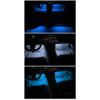 2 in 1 LED Car Neon Light Foot Light LED Interior Decoration Backlight Cigarette Lighter USB Atmosphere Lamp Vehicle Accessories - VibraStore