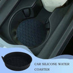 2 pcs Creative car coasters car water cup slot storage mat new car interior decoration supplies thick non - slip - VibraStore