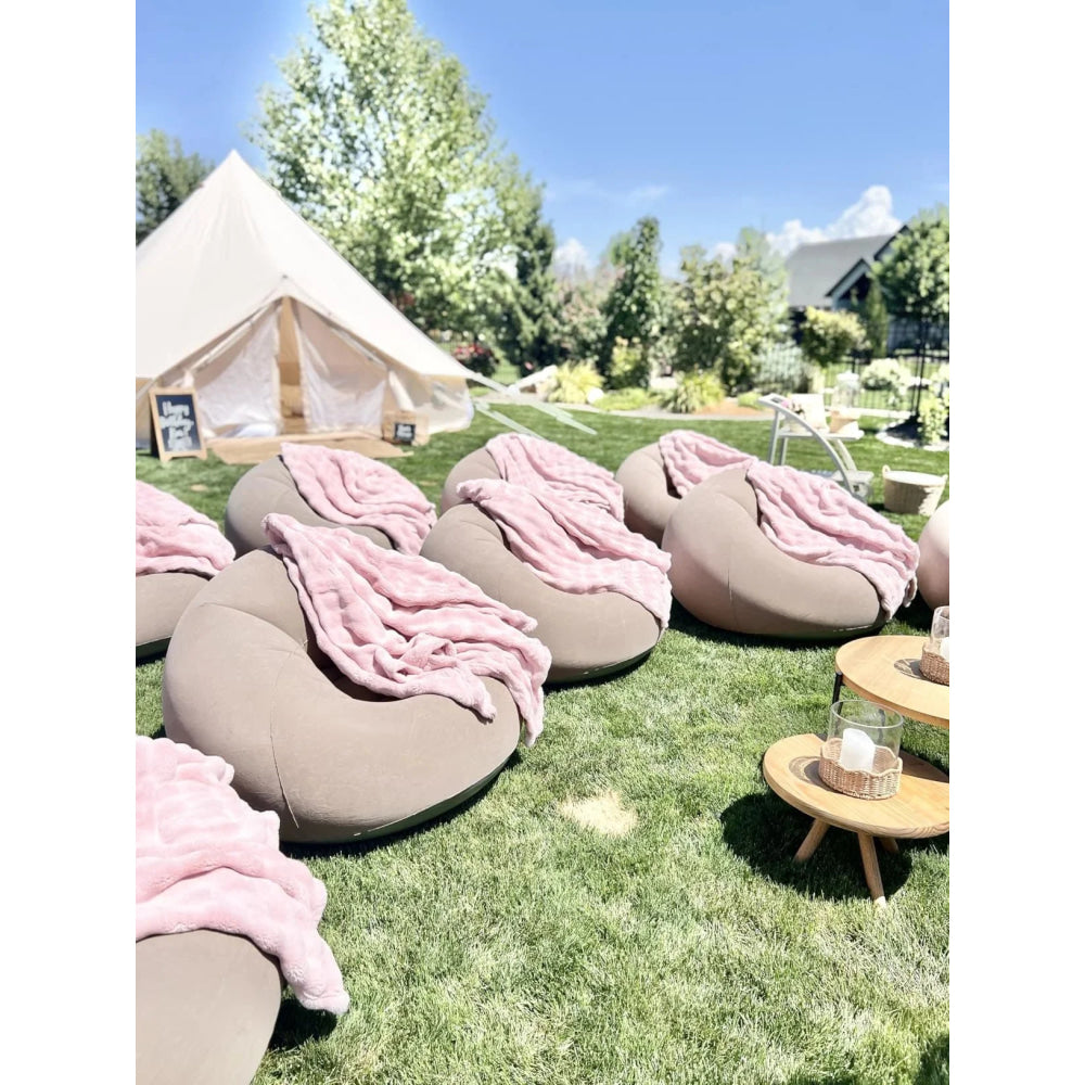 2 uds (1 sofá + 1 bomba de aire) sofá inflable de PVC - VibraStore