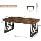 Vintage Executive Desk,Computer Desk,Office Desk Only Table