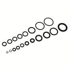 225pcs O - Ring Kit: Durable Rubber Seals for Automotive & Machinery, Ideal for Plumbing - Oil & Water Resistant, Assorted Sizes - VibraStore