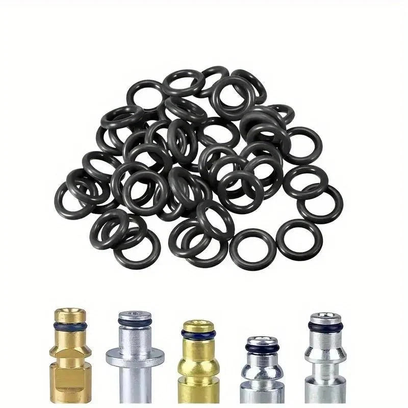 225pcs O - Ring Kit: Durable Rubber Seals for Automotive & Machinery, Ideal for Plumbing - Oil & Water Resistant, Assorted Sizes - VibraStore