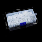 230 Pcs XH2.54 2p 3p 4p 5pin 2.54mm Pitch Terminal Male And Female Housing Kit Pin Connector Terminal Connector Kit - VibraStore