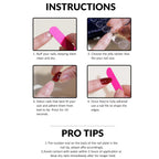 24 Uds. Prensa de uñas de color rojo oscuro, uñas postizas de almendra media, sangre roja intenso, corta, de tacón alto, uñas postizas ovaladas acrílicas reutilizables - VibraStore