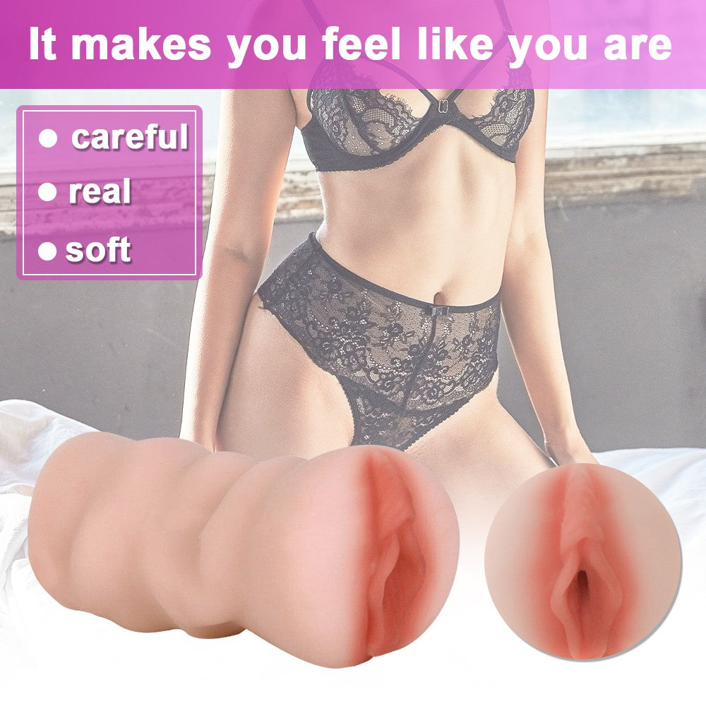 Male Mastur Bator Pocket Pussy Realistic Tight Vagina Stroker Cup For Men Toy