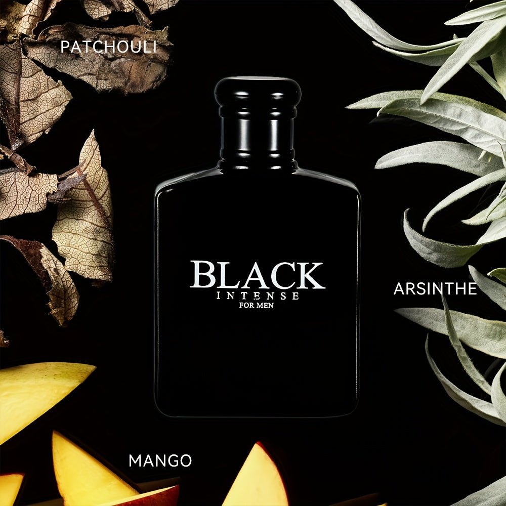 2pcs 3.4Fl Oz Men'S Eau De Toilette Spray, Long - Lasting Perfume, Notes of Sage, Absinthe, Lemon Flavor, Perfect for Dating, Daily Life, Parties, Gift Giving, Valentine'S Day And Other Festivals - VibraStore