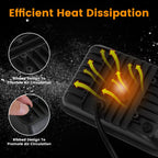 2Pcs 4x6in Car LED Headlights Vehicle Rectangular Headlamp With H4 Socket H4 - to - 3Pins Adapter With High Low Beam White Light IP68 Waterproof For 10 - 80V SUV Truck Sedan Car Motorcycle - VibraStore