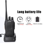 2pcs BAOFENG BF - 888S UHF 400 - 480MHz Amateur Radio Walkie Talkies, 2 - Way Handheld Two - Way Radios with, Portable FM/PM Transmission for Adults, Hiking, Camping, Emergency Radio, Boat Radio, Handheld Radio Pouch - VibraStore