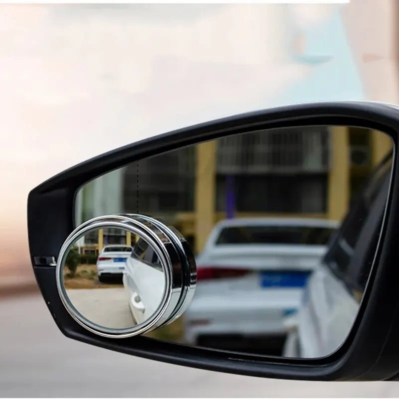 2pcs Car Blind Spot Mirror Rearview Mirror Rain Multifunctional 2 - in - 1 Rain Covering For Rainy Days Expanding View Safety Driv - VibraStore