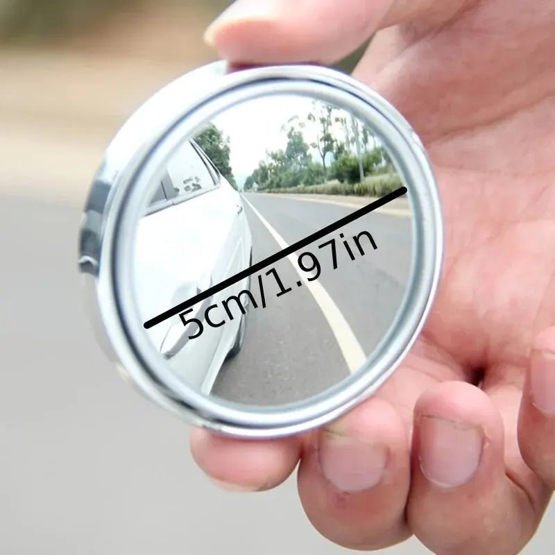 2pcs Car Blind Spot Mirror Rearview Mirror Rain Multifunctional 2 - in - 1 Rain Covering For Rainy Days Expanding View Safety Driv - VibraStore