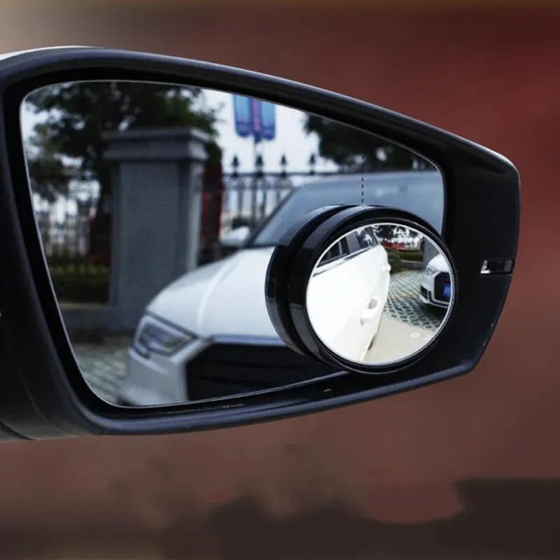 2pcs Car Blind Spot Mirror Rearview Mirror Rain Multifunctional 2 - in - 1 Rain Covering For Rainy Days Expanding View Safety Driv - VibraStore
