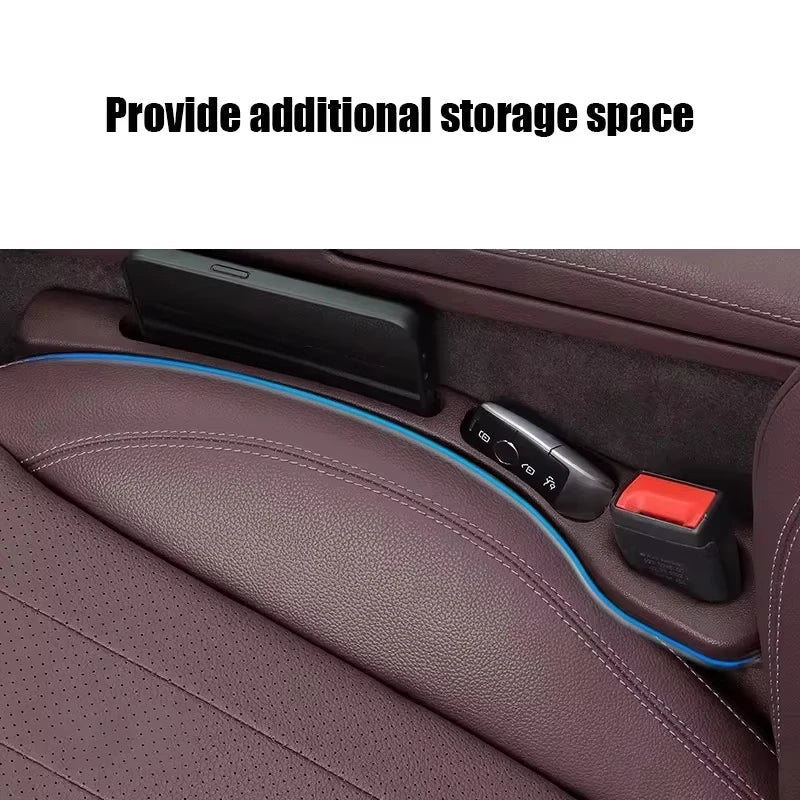 2Pcs Car Seat Gap Plug Strip 2025 Proof Seat Gap Storage Organizer Side Seam Car Gap Filler Leak Interior Decoration Universal - VibraStore
