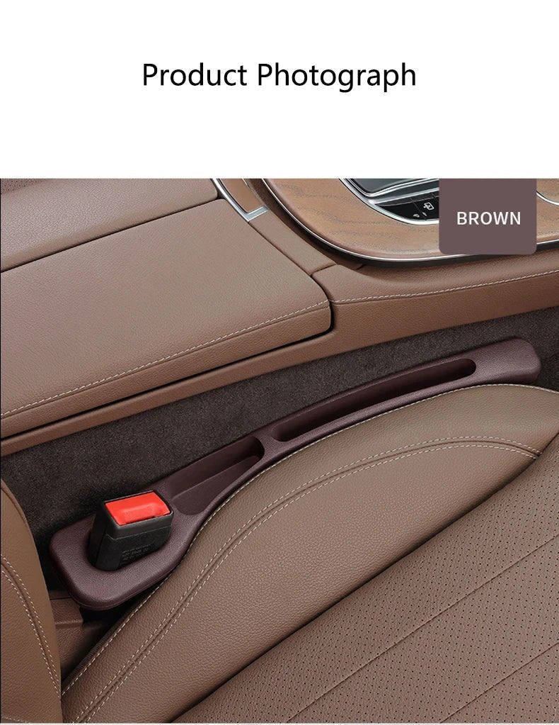 2Pcs Car Seat Gap Plug Strip 2025 Proof Seat Gap Storage Organizer Side Seam Car Gap Filler Leak Interior Decoration Universal - VibraStore