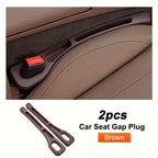 2Pcs Car Seat Gap Plug Strip 2025 Proof Seat Gap Storage Organizer Side Seam Car Gap Filler Leak Interior Decoration Universal - VibraStore