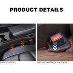 2Pcs Car Seat Gap Plug Strip 2025 Proof Seat Gap Storage Organizer Side Seam Car Gap Filler Leak Interior Decoration Universal - VibraStore