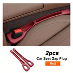 2Pcs Car Seat Gap Plug Strip 2025 Proof Seat Gap Storage Organizer Side Seam Car Gap Filler Leak Interior Decoration Universal - VibraStore
