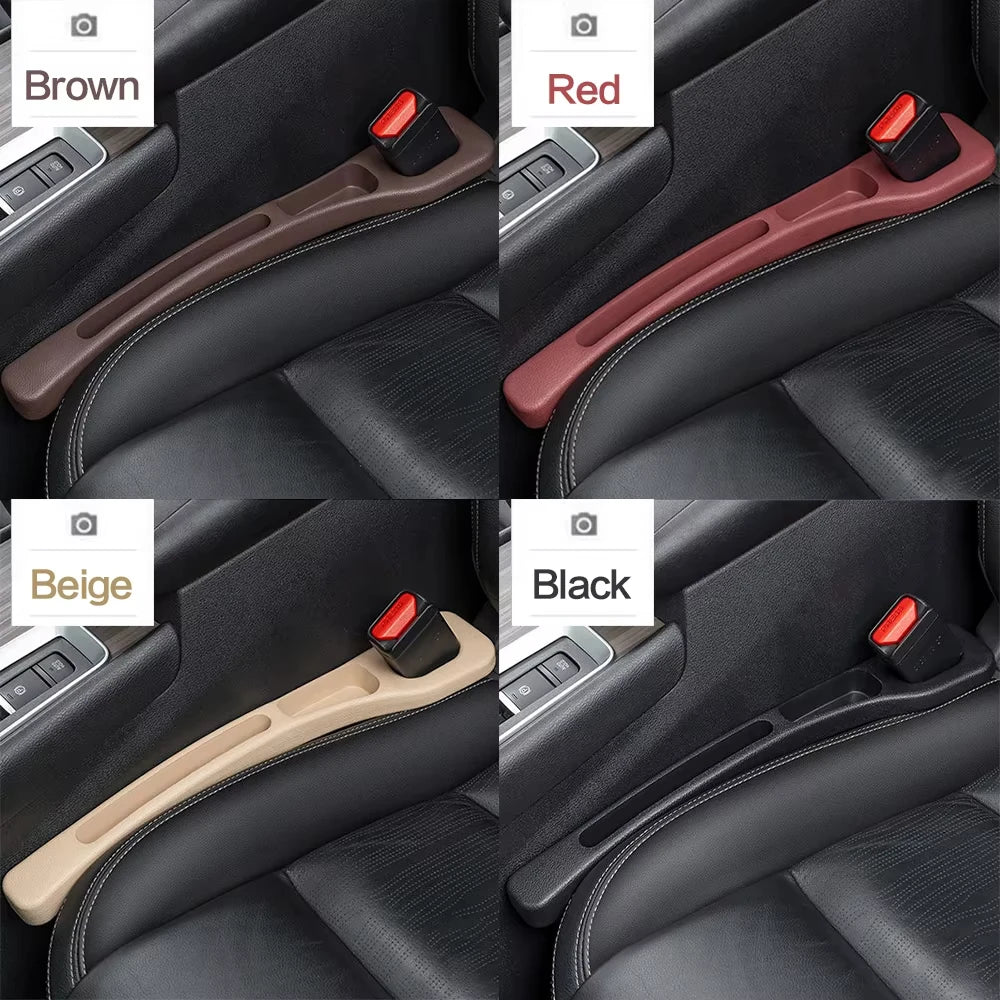 2Pcs Car Seat Gap Plug Strip 2025 Proof Seat Gap Storage Organizer Side Seam Car Gap Filler Leak Interior Decoration Universal - VibraStore