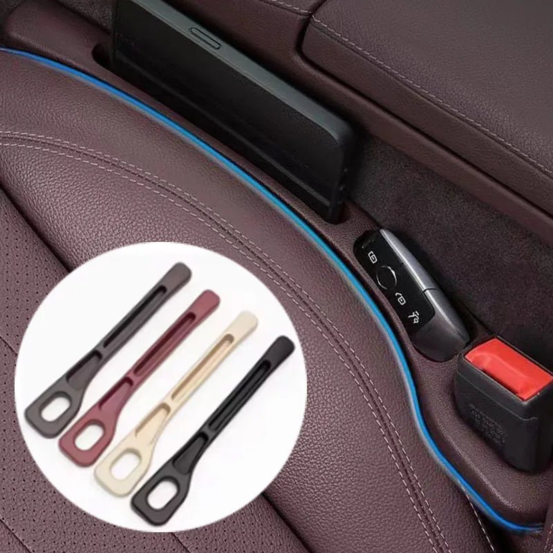 2Pcs Car Seat Gap Plug Strip 2025 Proof Seat Gap Storage Organizer Side Seam Car Gap Filler Leak Interior Decoration Universal - VibraStore
