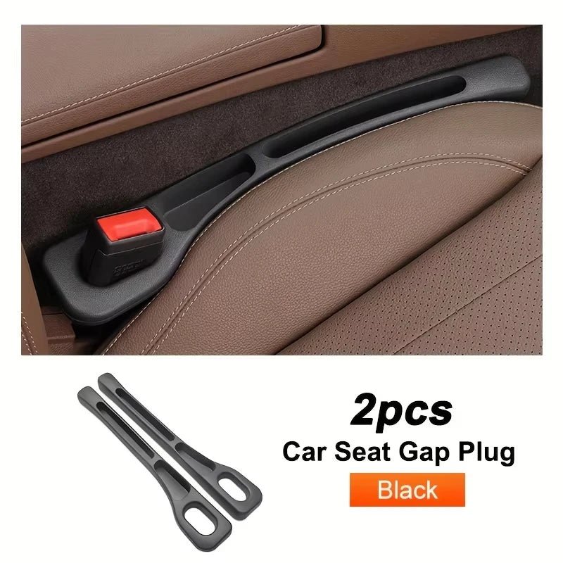 2Pcs Car Seat Gap Plug Strip 2025 Proof Seat Gap Storage Organizer Side Seam Car Gap Filler Leak Interior Decoration Universal - VibraStore