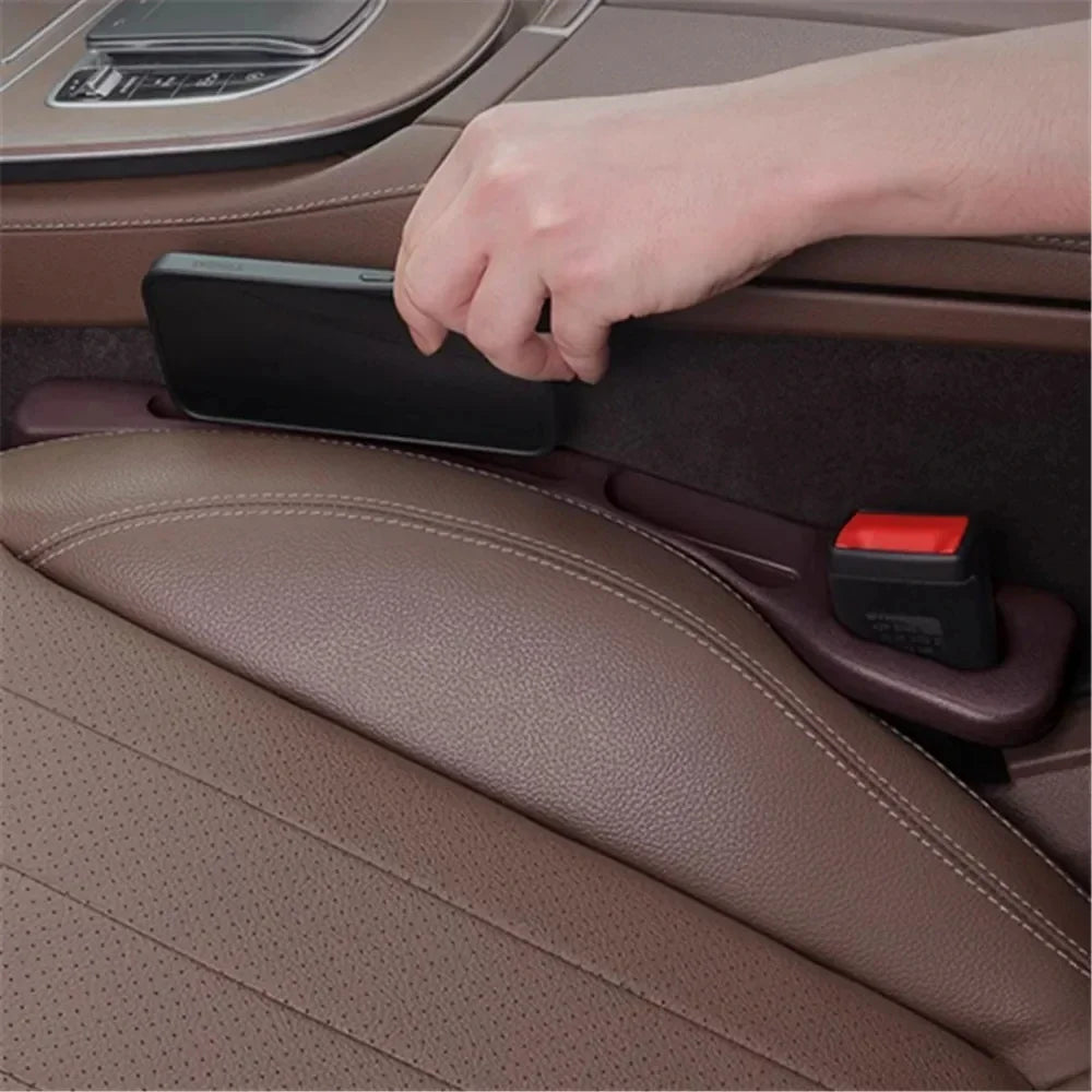 2Pcs Car Seat Gap Plug Strip 2025 Proof Seat Gap Storage Organizer Side Seam Car Gap Filler Leak Interior Decoration Universal - VibraStore