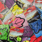 3 - 60pcs Car Air Freshener Natural Scented Tea Paper Auto Hanging Vanilla Perfume Fragrance Leaf Shape Car Accessories Interior - VibraStore