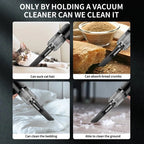 3 - in - 1 Vacuum Cleaner USB Charging Portable Suction And Blowing Function for Small Car And Household Use - VibraStore
