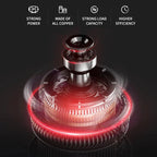 3 - in - 1 Vacuum Cleaner USB Charging Portable Suction And Blowing Function for Small Car And Household Use - VibraStore
