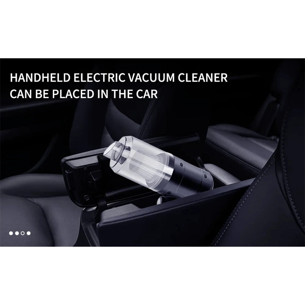 3 - in - 1 Vacuum Cleaner USB Charging Portable Suction And Blowing Function for Small Car And Household Use - VibraStore