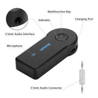 3 in 1 Wireless Bluetooth 5.0 Receiver Transmitter Adapter USB Adapter Audio Receiver Bluetooth Car Charger Car Aux for E91 E92 - VibraStore