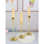 3 unids/set candelabros de Metal de estilo europeo candelabro de moda mesa de boda soporte de vela candelabro - VibraStore