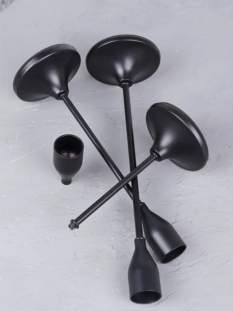3 unids/set candelabros de Metal de estilo europeo candelabro de moda mesa de boda soporte de vela candelabro - VibraStore