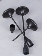 3 unids/set candelabros de Metal de estilo europeo candelabro de moda mesa de boda soporte de vela candelabro - VibraStore